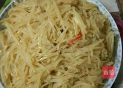 酸辣土豆丝的做法图解6