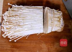 金针菇炒韭菜的做法图解2