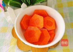 胡萝卜炒芥菜的做法图解2