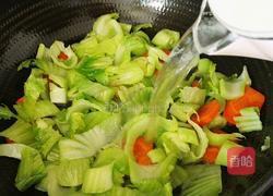 胡萝卜炒芥菜的做法图解8