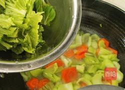 胡萝卜炒芥菜的做法图解10