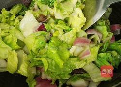 洋葱炒生菜的做法图解7