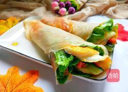 鸡蛋卷饼的做法图解14