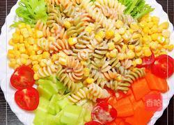 多彩意面蔬菜沙拉 #夏日清爽轻食菜# 的做法图解8