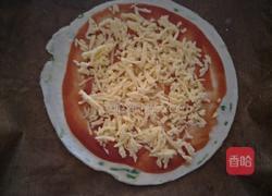 土豆芦笋牛排葱油饼披萨的做法图解8