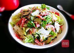 金枪鱼蔬菜沙拉#夏日减脂轻食菜#的做法图解15