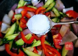 甜椒炒鸡蛋#减脂轻食菜#的做法图解13