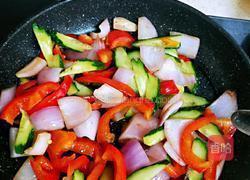 甜椒炒鸡蛋#减脂轻食菜#的做法图解16