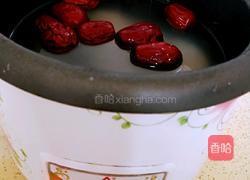 玫瑰红糖枸杞养颜粥(经期调理）的做法图解6