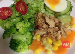 鸡肉爱上蔬食的做法图解4