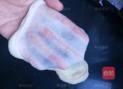 花朵豆沙面包的做法图解6