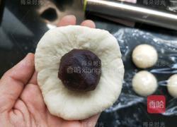 花朵豆沙面包的做法图解11