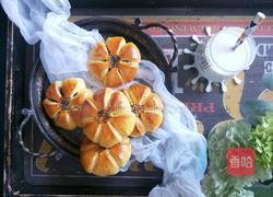 花朵豆沙面包的做法图解18