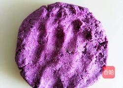 紫薯方糕的做法图解3