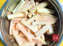 香烤芝麻红薯条的做法图解2