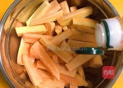 香烤芝麻红薯条的做法图解4