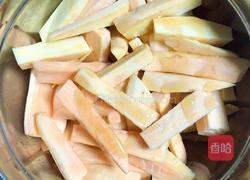香烤芝麻红薯条的做法图解3