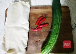 黄瓜拌千张#轻食减脂#的做法图解1