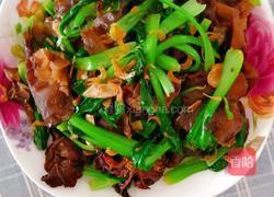 当油菜木耳遇上虾皮的做法图解4