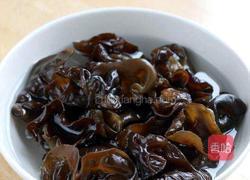 当油菜木耳遇上虾皮的做法图解1