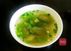 鸡汤丝瓜的做法图解17