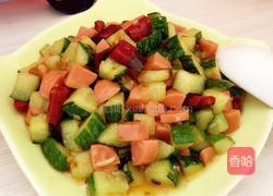 黄瓜炒火腿的做法图解13