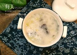 冬瓜木耳鸡肉粥