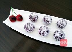 紫薯椰蓉球的做法图解6