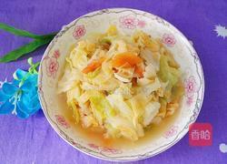 番茄炒莲花白的做法图解11