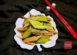 黄瓜拌腐竹的做法图解16