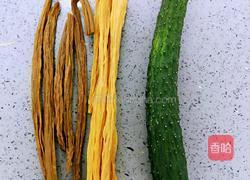 黄瓜拌腐竹的做法图解1