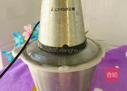 丝瓜虾球营养米糊的做法图解4