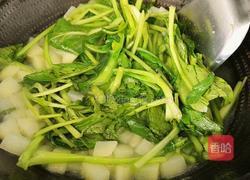 土豆炒菜心的做法图解10