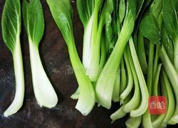 白玉菇炒青菜的做法图解3