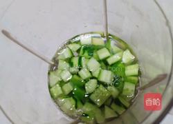 苦瓜黄瓜汁的做法图解6