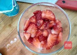 草莓奥利奥盆栽的做法图解8