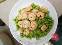 毛豆炒虾仁的做法图解6