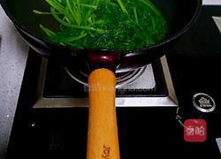白灼茼蒿的做法图解2