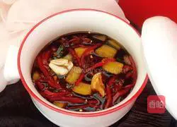 Illustration of how to make pickled cucumbers 15