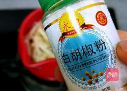 菌汤龙须菜的做法图解13