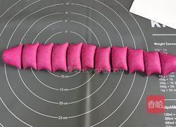 火龙果馒头的做法图解9
