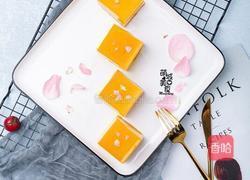 椰奶芒果糕的做法图解1