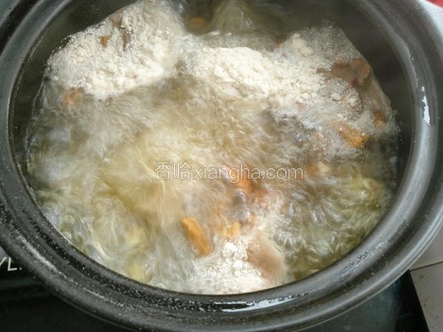 大火煮开