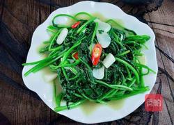 蒜香空心菜的做法图解7