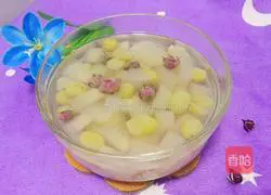 Grape Pear Rose Tea Recipe Illustration 9