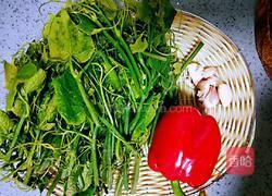 清炒龙须菜的做法图解1