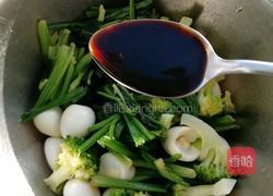 凉拌菠菜鹌鹑蛋的做法图解5