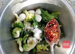 凉拌菠菜鹌鹑蛋的做法图解7