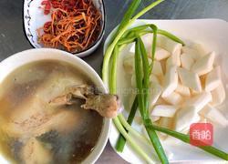 虫草花山药鸡汤的做法图解5