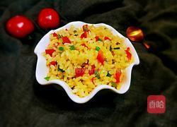 彩椒炒饭的做法图解18